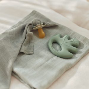Hydrofiel Bamboe Multidoek 70x70cm – Ash Green